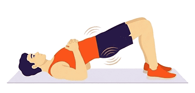 glute bridge hold